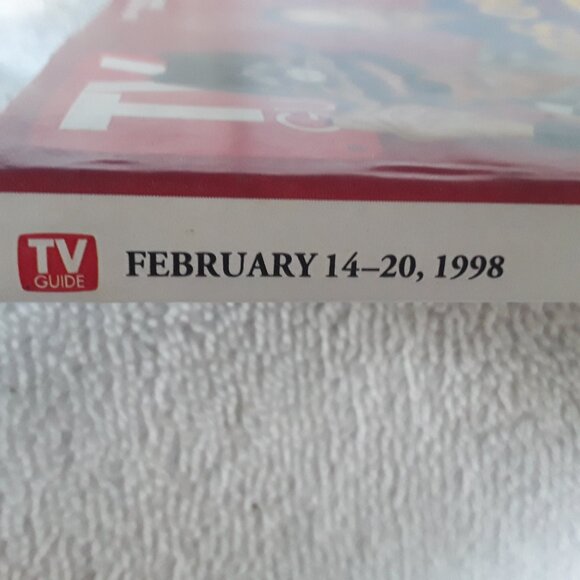 T.V Guide-Richard Oetty & Dale Earnhardt, Feb14-20, 1998 - Picture 3 of 3